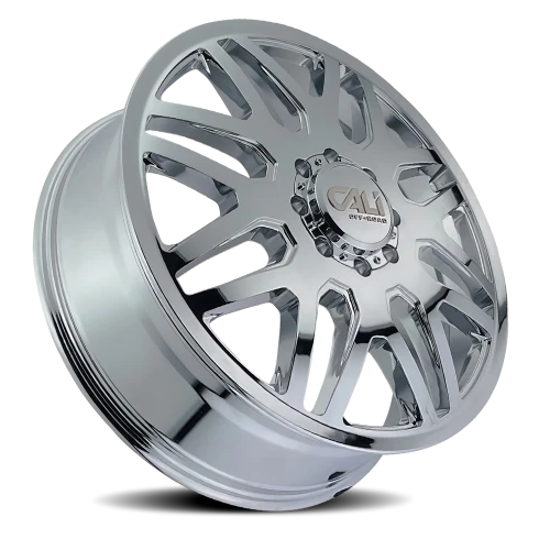 Cali Offroad Invader Dually 9115D CH 24x8.25 +115 8x200mm 142mm Chrome