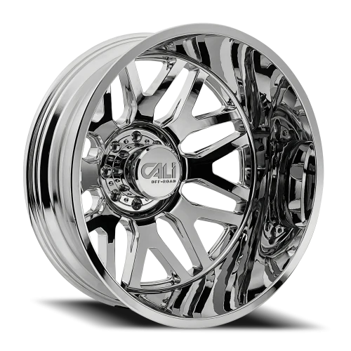 Cali Offroad Invader Dually 9115D CH 22x8.25 -192 8x165.1mm 121.3mm Chrome