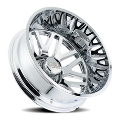 Cali Offroad Invader Dually 9115D CH 24x8.25 -232 8x200mm 142mm Chrome