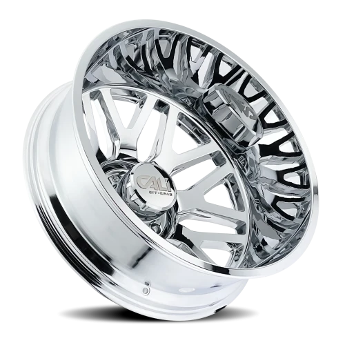 Cali Offroad Invader Dually 9115D CH 22x8.25 -192 8x165.1mm 121.3mm Chrome