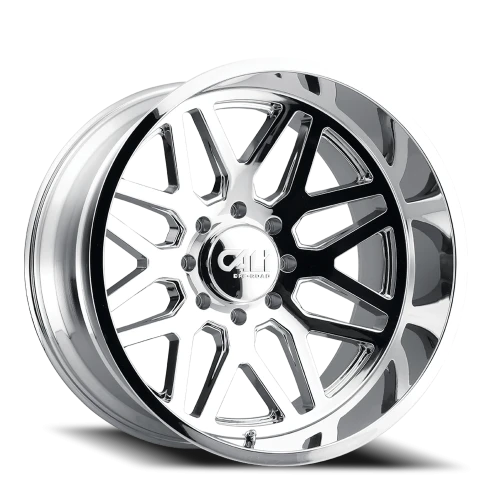 Cali Offroad Invader 9115 CH 24x14 -76 8x165.1mm 125.2mm Chrome