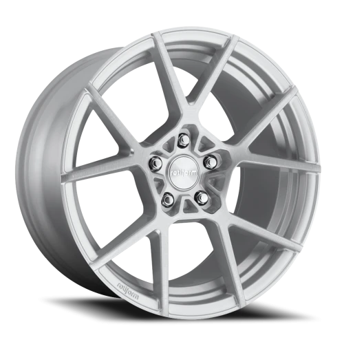 Rotiform KPS R138 19x8.5 +45 5x112mm 66.5mm Gloss Silver Brushed