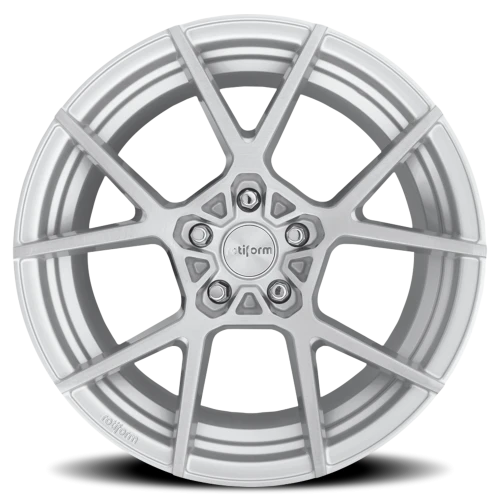 Rotiform KPS R138 19x8.5 +45 5x112mm 66.5mm Gloss Silver Brushed