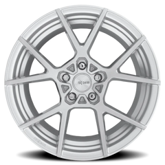 Rotiform KPS R138 19x8.5 +45 5x112mm 66.5mm Gloss Silver Brushed