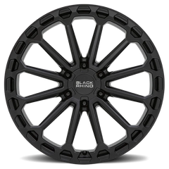 Black Rhino Kaizen BK 17x9.5 +12 6x139.7mm 112.1mm Matte Black