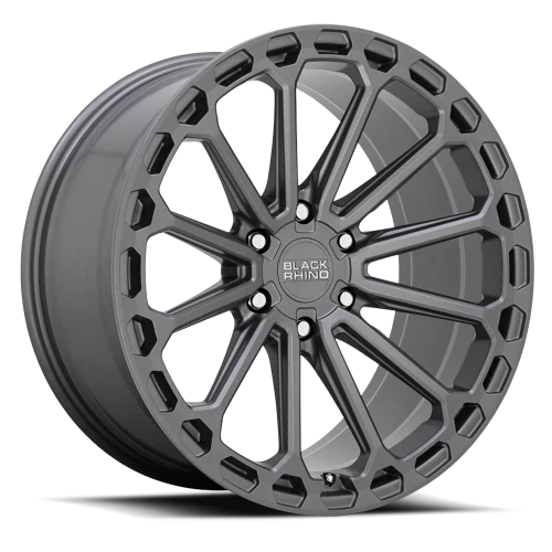 Black Rhino Kaizen GY 17x9.5 +12 6x139.7mm 112.1mm Matte Gunmetal