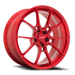 Niche Kanan T113 20x9 +25 5x112mm 66.56mm Brushed Candy Red