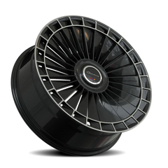 Giovanna Kapletta MB 26x10 +15 6x135mm 108mm Gloss Black Machined Face-Machined Lip