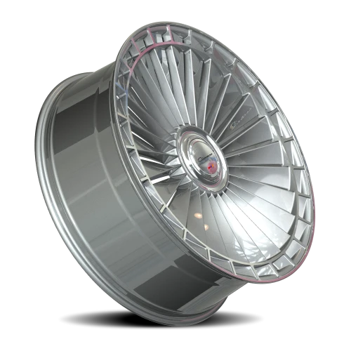 Giovanna Kapletta MS 24x10 +20 5x112mm 72.56mm Gloss Silver Machined Face-Machined Lip