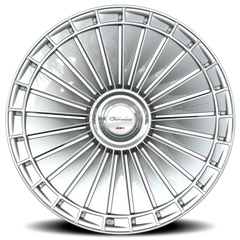 Giovanna Kapletta MS 22x10.5 +20 5x112mm 71.6mm Gloss Silver Machined Face-Machined Lip