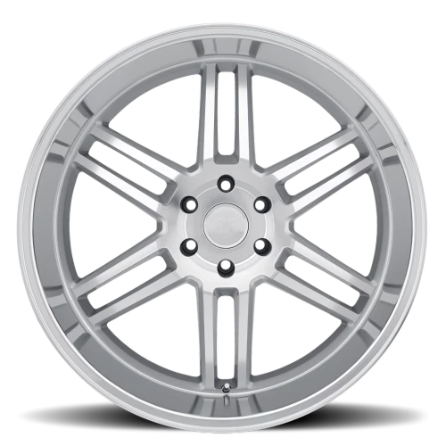Black Rhino Katavi SL 22x10 +30 5x114.3mm 76.1mm Silver Mirror Cut Face-Mirror Cut Lip