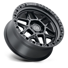 Black Rhino Kelso BK 18x9 -18 5x127mm 71.6mm Matte Black Black Bolts