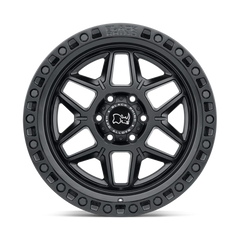 Black Rhino Kelso BK 18x9 +0 5x127mm 71.6mm Matte Black Black Bolts