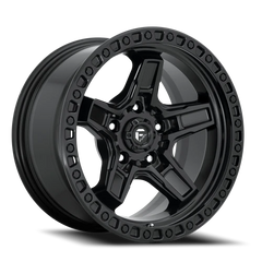 Fuel Kicker D697 17x9 +1 5x127mm 71.5mm Matte Black