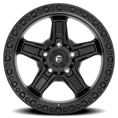 Fuel Kicker D697 17x9 +1 5x127mm 71.5mm Matte Black