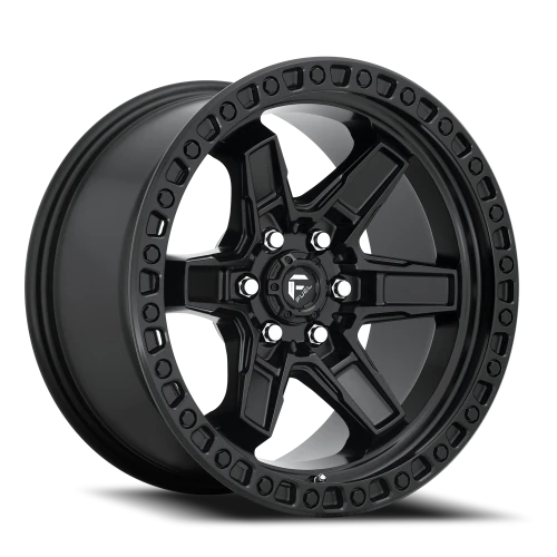 Fuel Kicker D697 17x9 +1 6x139.7mm 106.1mm Matte Black
