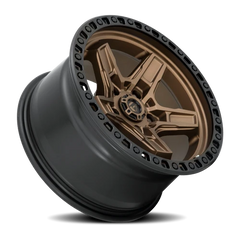 Fuel Kicker D699 17x9 +1 5x150mm 110.1mm Matte Bronze Black Bead Ring