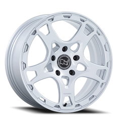 Black Rhino Klaue Forged 18x8 +20 5x130mm 71.6mm Gloss Silver