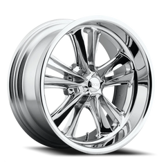 Foose Knuckle F097 18x9.5 +1 5x114.3mm 72.6mm Polished  Chrome