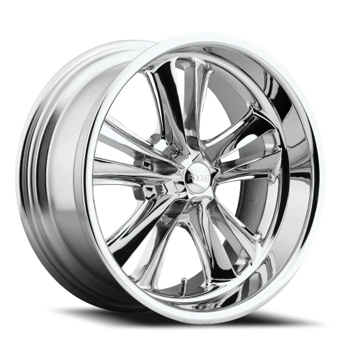 Foose Knuckle F097 18x8 +1 5x114.3mm 72.6mm Polished  Chrome