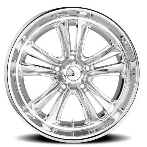 Foose Knuckle F097 18x8 +1 5x114.3mm 72.6mm Polished  Chrome