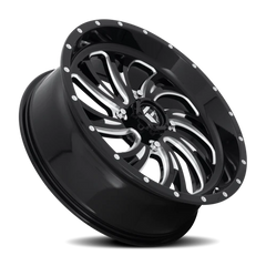 Fuel Kompressor UTV D641 18x7 +13 4x156mm 132mm Gloss Black Milled