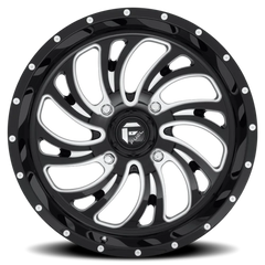 Fuel Kompressor UTV D641 24x7 +13 4x156mm 132mm Gloss Black Milled