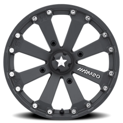 MSA Kore M20 16x7 +0 4x156mm 132mm Flat Black Machined