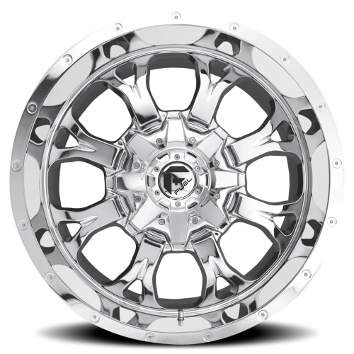 Fuel Krank D516 20x9 +1 8x180mm 125.2mm Chrome