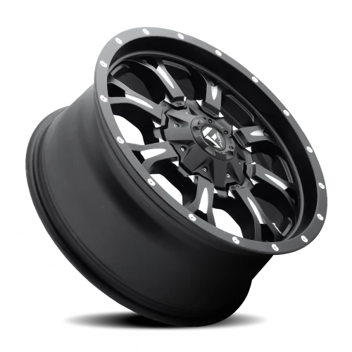 Fuel Krank D517 20x10 -24 8x165.1mm 125.2mm Matte Black Milled