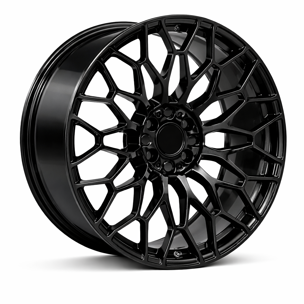 23" OE Design Range Rover Autobiography Style LR02 Gloss Black Wheel & Tire Package | 285/40R23 Lexani LX-Thirty A/S Tires