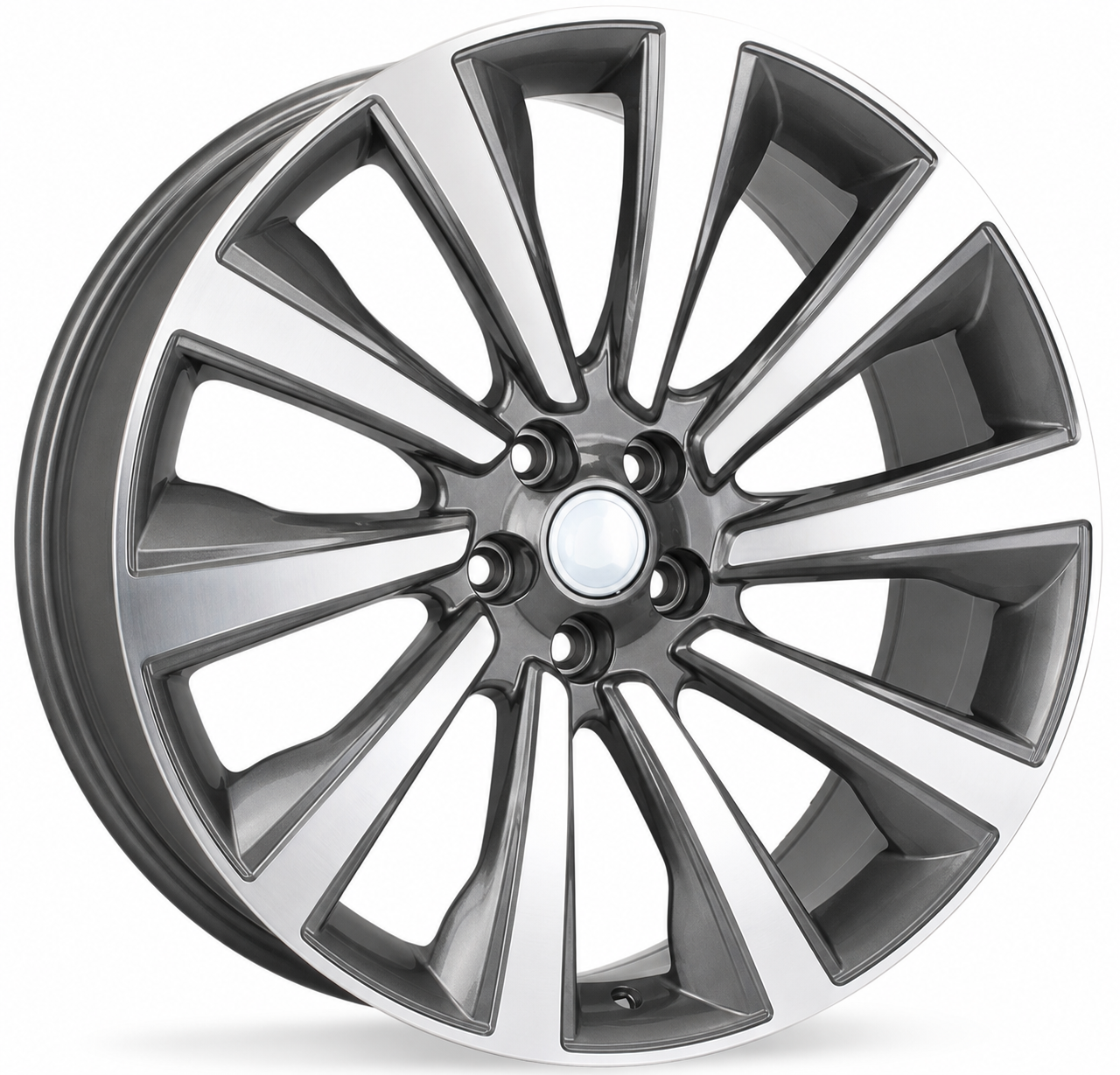 Range Rover Style Wheel LR03 – 24x10 5x120 ET40 Gunmetal Machined