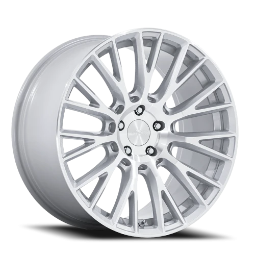 Rotiform LSE RC201 SD 19x8.5 +45 5x112mm 66.56mm Gloss Silver Machined Face