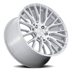 Rotiform LSE RC201 SD 20x10 +35 5x112mm 66.56mm Gloss Silver Machined Face