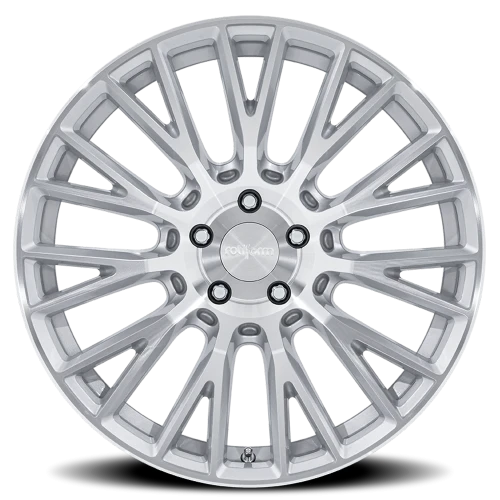 Rotiform LSE RC201 SD 20x8.5 +20 5x112mm 66.56mm Gloss Silver Machined Face