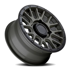 Black Rhino La Paz UTV ODG 15x7 +51 4x156mm 132mm Olive Drab Green Black Lip Edge