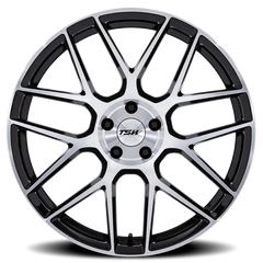 TSW Lasarthe GBM 18x10.5 +25 5x120mm 74.1mm Gloss Black Machined