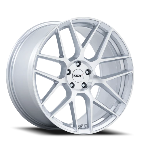 TSW Lasarthe SL 20x10.5 +38 5x114.3mm 72.56mm Gloss Silver Machined