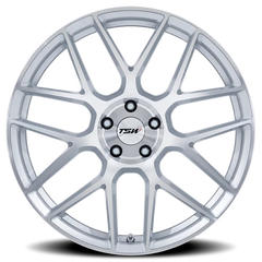 TSW Lasarthe SL 20x10.5 +38 5x112mm 66.56mm Gloss Silver Machined