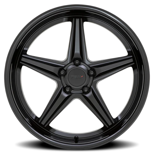 TSW Launch 20x10 +40 5x120mm 76.1mm Matte Black Gloss Black Lip