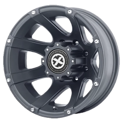 ATX Ledge Dually AX189 BK 16x6 -134 8x170mm 125.1mm Textured Cast Iron Black