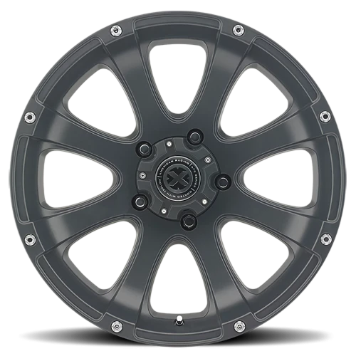 ATX Ledge AX188 BK 15x8 -19 5x114.3mm 72.6mm Textured Cast Iron Black