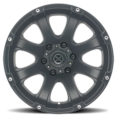 ATX Ledge AX188 BK 20x8.5 +35 6x139.7mm 106.25mm Textured Cast Iron Black