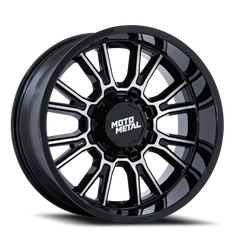 Moto Metal Legacy MO810 GBM 20x9 +20 6x135mm 106.1mm Gloss Black Machined