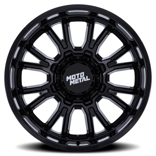 Moto Metal Legacy MO810 GB 20x9 +20 5x139.7mm 110.1mm Gloss Black