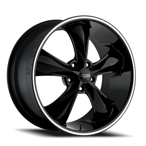 Foose Legend F104 18x8.5 +34 5x114.3mm 72.6mm Gloss Black