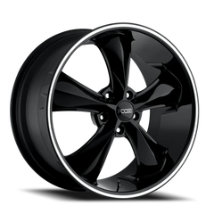 Foose Legend F104 18x8.5 +34 5x114.3mm 72.6mm Gloss Black