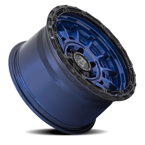 Black Rhino Legion BL 17x9 +0 5x127mm 71.5mm Cobalt Blue Black Lip