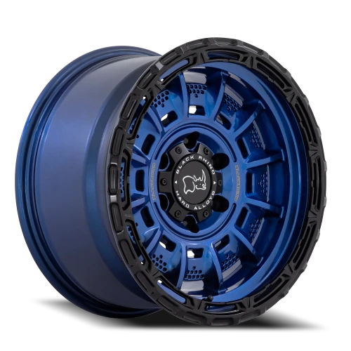 Black Rhino Legion BL 17x9 +0 6x139.7mm 106.1mm Cobalt Blue Black Lip