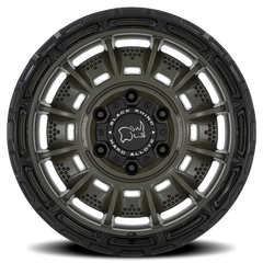 Black Rhino Legion GR 20x10 -18 5x139.7mm 78.1mm Olive Drab Green Black Lip